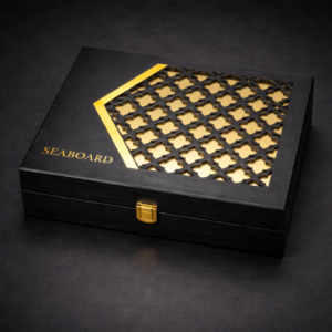 Seaboard Black Wooden Box