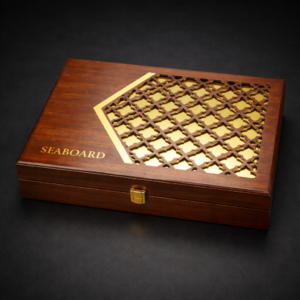 Seaboard Brown Wooden Box