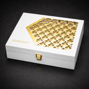Seaboard White Wooden Box